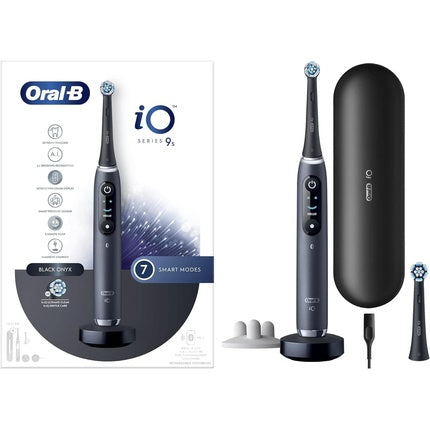 Periuță Electrică Oral-B iO 9S Black Onyx, Tehnologie Magnetică, Display Interactiv
