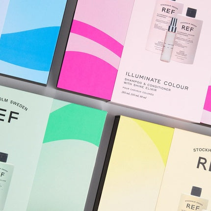 REF Intense Hydrate Giftbox, set cadou (șampon, balsam, spray)