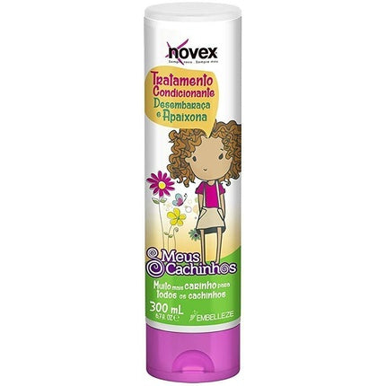 Condiționator pentru păr, Novex My Little Curls, 489ml, roz