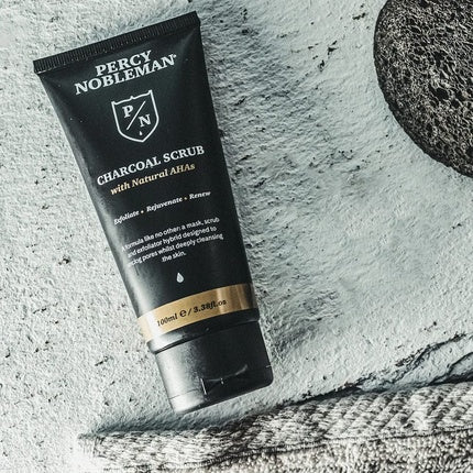 Scrub facial, Percy Nobleman, 100 ml, carbon