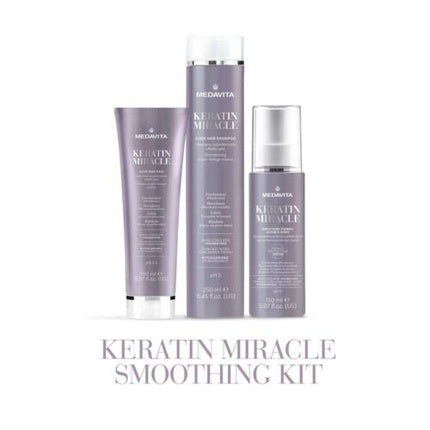 Set Îngrijire Păr Medavita, Keratin Miracle, violet