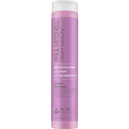 Șampon, Paul Mitchell, Clean Beauty Blonde, mov, 250ml
