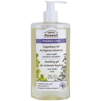Loțiune Intimă, Green Pharmacy, Salvie și Stejar, 300ml