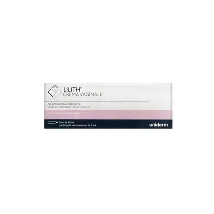 Uniderm Farmaceutici Lilith Crema Vaginală, 30 ml, alb-roz