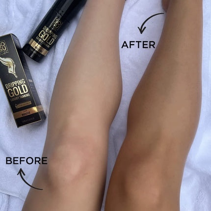 Autobronzant, SOSU, Dripping Gold, spumă, negru