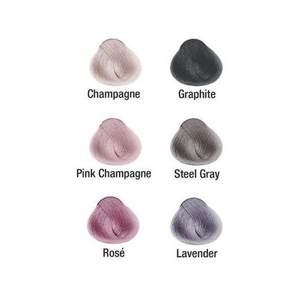 Vopsea de păr, Kis, Keracream Color Metallics, negru