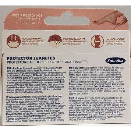 Salvelox Bunion Protector, model 1 unitate, alb, mărime unică