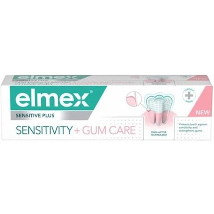 Pastă de dinți Elmex Sensitive Plus Sensitivity + Gum Care, 75 Ml