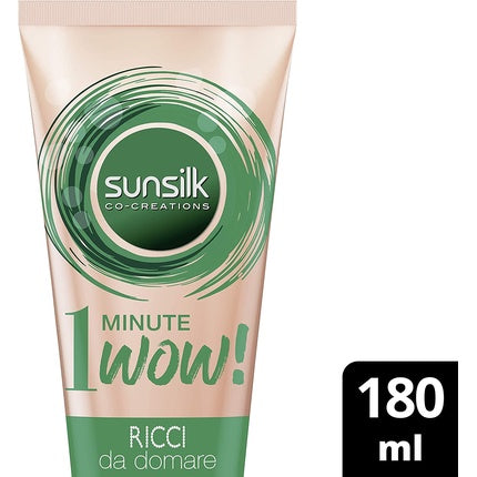 Masca par Sunsilk 1 Minute Wow Tratament Intensiv, 180ml, verde