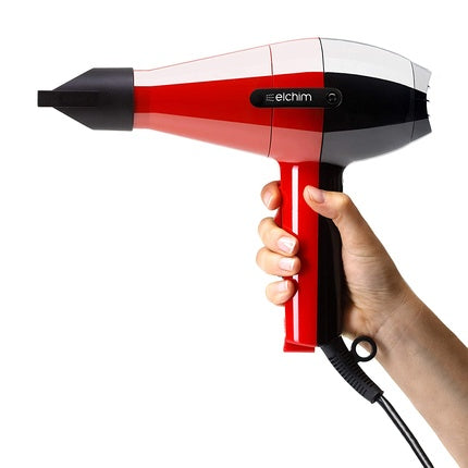Uscător de păr Elchim Professional Hair Dryer 2001 HP, roșu/negru