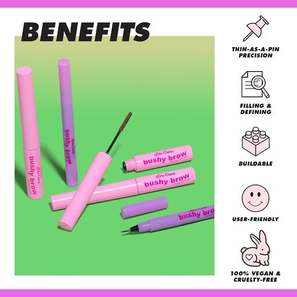 Creion Sprâncene, Lime Crime, Bushy Brow Pen, maro