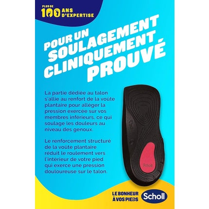 Branțuri Scholl In-Balance Anti-Durere, Negru, Mărime M