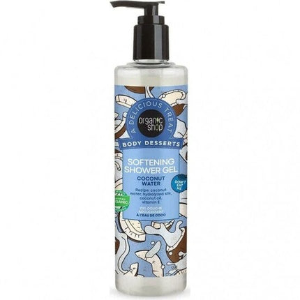 Gel de duș, Natura Siberica, corp, cocos, 280 ml