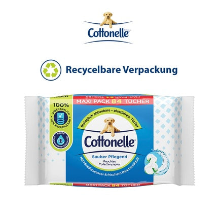 Șervețele umede, Cottonelle, Maxi Pack, miros de bumbac