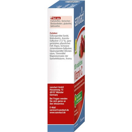 Lozenges Sanotact Vitamin C Acerola, 30 buc
