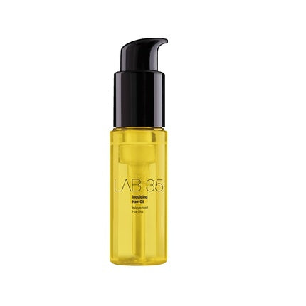 Ulei de păr Lab 35 Indulging Nourishing Hair Oil, sticlă galbenă, pompă neagră