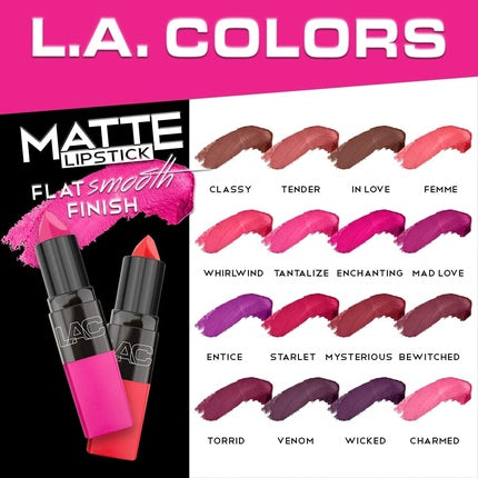 Ruj Mat, L.A. Colors, Bewitched, roșu