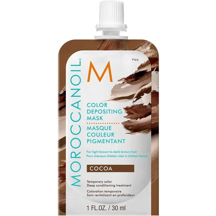 Masca de par, Moroccanoil, Color Depositing, cocoa