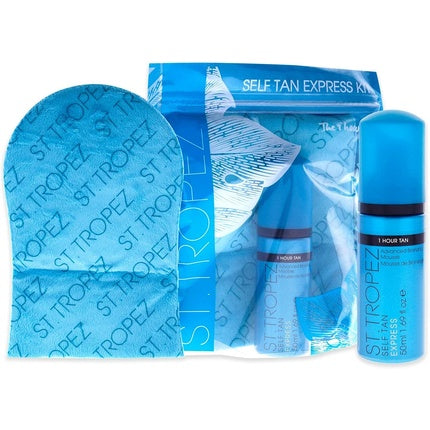 Kit autobronzant St.Tropez, Self Tan Express, albastru
