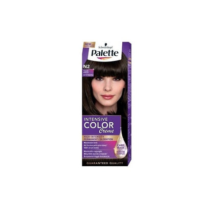 Vopsea de par, Palette, N2 Culoare Permanenta Saten Inchis