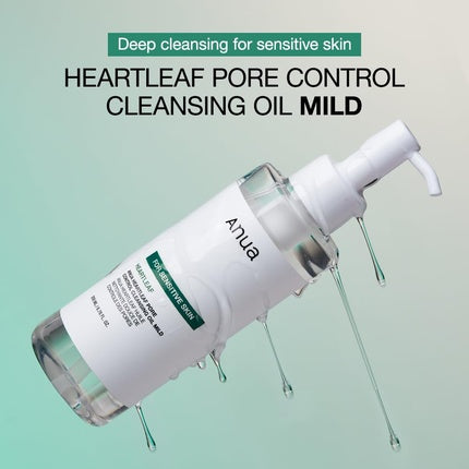 Ulei Curățare Față, Anua, Heartleaf, 200ml