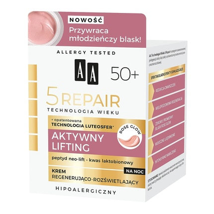 Cremă de noapte, AA Old Technology, 50ml, regeneratoare