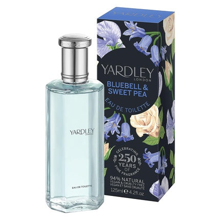 Apa de Toaletă, Yardley, Bluebell și Sweet Peas, 125ml