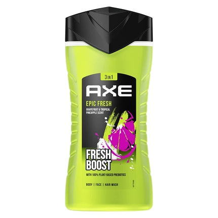Gel de duș 3-în-1, Axe, Epic Fresh, 250ml