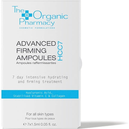 Set fiole, The Organic Pharmacy, Advanced Firming HCC7, maro