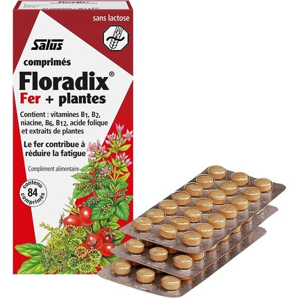 Supliment de fier, Floradix, 84 tablete