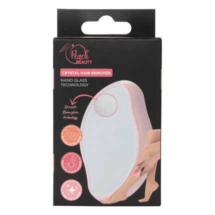 Peach Beauty Crystal Hair Remover, Roz, Tehnologie Nano Glass, Formă Ergonomică