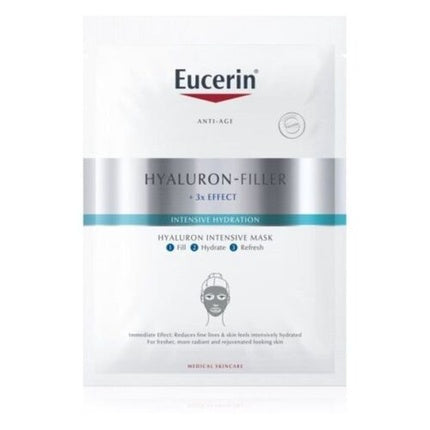 Masca hidratare, Eucerin, Hyaluron-Filler 3x Effect, alb