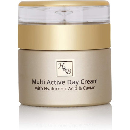 Cremă zi, H&B, Multi Active, cu acid hialuronic și extract de caviar, 50ml