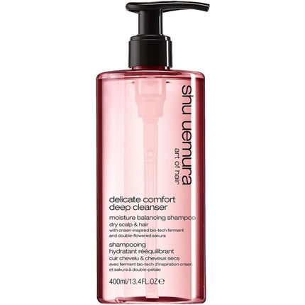 Șampon Shu Uemura, Delicate Comfort Deep Cleanser, 400ml, roz