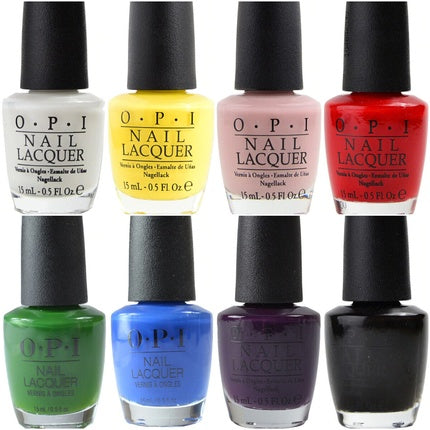 Lac de unghii OPI - Set de culori A-L, 15ml