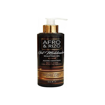 Gel Modelare Afro & Rizo, Sculpting Gel, 236ml, Ambalaj cu Pompă