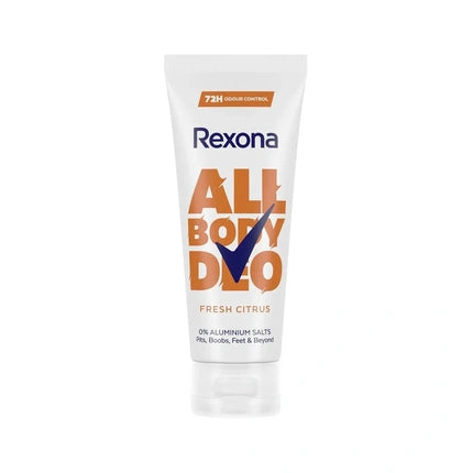 Crema deodorant Rexona Fresh Citrus, alb, 75ml