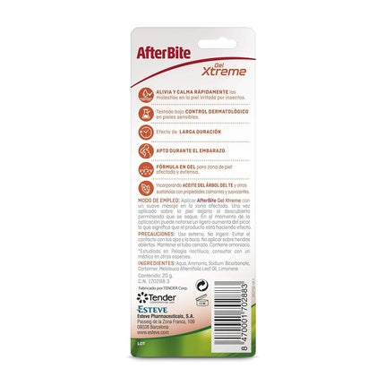 Gel Antimoschiț, After Bite Gel Xtreme Rollon, 20ml, alb