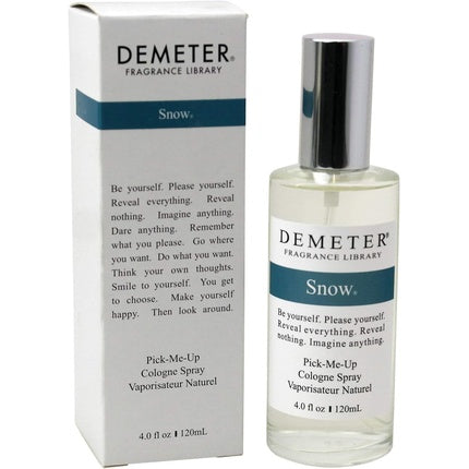 Demeter, Snow, Eau de Cologne, 120ml, Sticlă transparentă, Capac argintiu