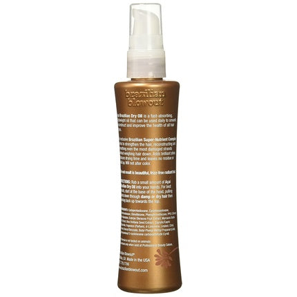 Ulei de păr uscat Brazilian Blowout Acai, 100ml