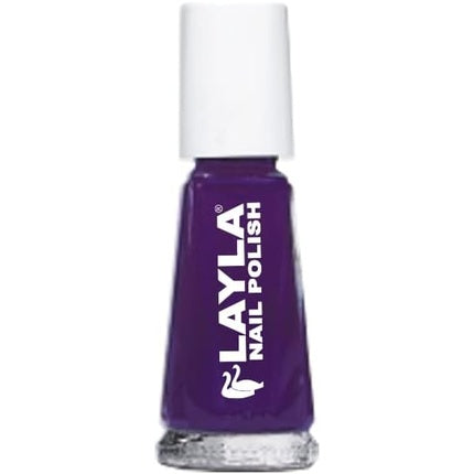 Lac de unghii, Layla Cosmetics, Nail Polish Lacquer 150, violet, capac alb