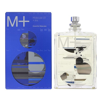 Escentric Molecules Molecule 01 Iris Eau de Toilette, Unisex, 100ml, Culoare albastră