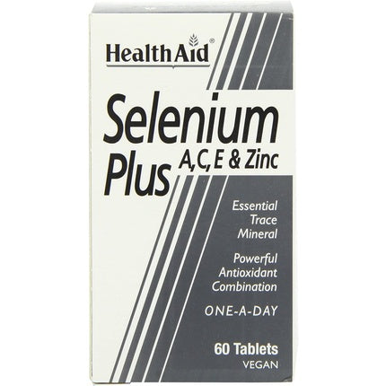Supliment alimentar, Healthaid, Selenium Plus, 60 tablete