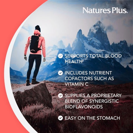 Vitamina, NaturesPlus, HemaPlex, fructe roșii, 60 tablete