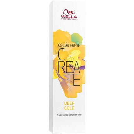 Vopsea de păr, Wella, Color Fresh Create, auriu