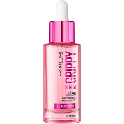 Maybelline Grippy Serum Primer, Niacinamide, Roz, 30 ml