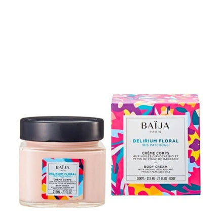 Cremă de corp Baija Paris Delirium Floral, Iris și Patchouli, 212ml