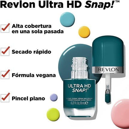 Lac de unghii, Revlon, Ultra HD, uscare rapidă 8ml