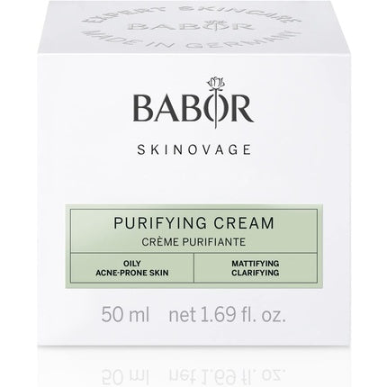 Cremă Față, Babor, Skinovage, alb, purifiantă