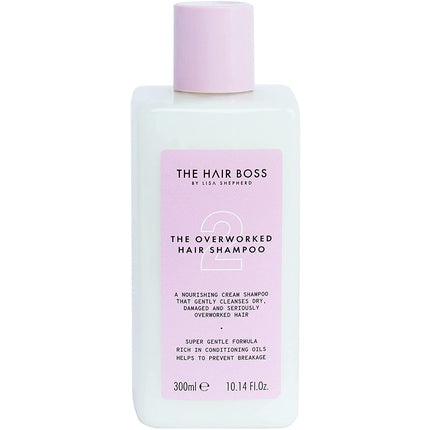 Șampon, The Hair Boss, Overworked, avocado și argan 300ml